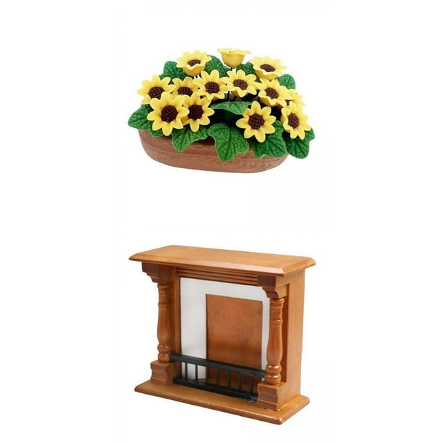 Muebles De 1/12 Adorno Para Accesorios De Casas De Muñecas CUTICAT muebles de casa de muñecas