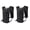 2pcs Black Style B, variant on Running Hydration Vest Pack, Lightweight Water Bottle Chest Bag with Phone Holder, Reflective Running Vest for Marathon Trail Running Hiking Cycling