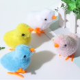 thumbnail image 3 of OUSITAID 5Pcs Plush Chick Cartoon Soft Colorful Plush Baby Chick Jumping Toy for Gift, 3 of 10
