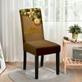 thumbnail image 5 of Christmas Chair Covers, Dining Chair Covers, Stretch High Back Chair Covers for Christmas Decor, Multicolor Polyester Full Cover Chair Slipcovers, 5 of 6