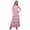 Baby Pink, variant on Crop Top With Loose Palazzo Set For Women Printed Ethnic Clothing