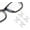 Clear, variant on Eyeglass Nose Pads - Stick on 2.5mm Silicone Anti Slip Adhesive Eyewear Nose Pads Cushions for Eyeglasses Sunglasses Spectacles - 10 Pairs