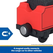 Thomas & Friends by Fisher-Price Motorized James Engine & Tender, Battery-Powered Toy Train