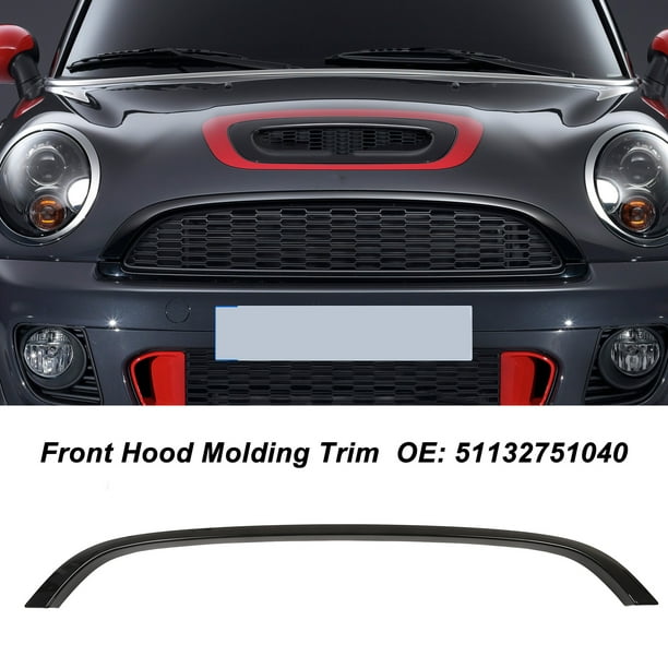 Front Grille Hood Trim Molding Replacement For Cooper R55 R56 R57