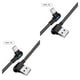 thumbnail image 3 of Moyic Cable de carga rápida Cable de datos de ángulo de 90 grados con luz, reemplazo para Android Micro Mobile Cable, negro, 2 m Type2 NO2, 3 of 6