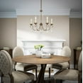 thumbnail image 3 of Livex Lighting Pennington Chandelier in Hand Applied Venetian Golden Bronze, 3 of 14