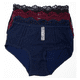 thumbnail image 3 of Paquete de Pantaletas Adda Lingerie Modelo Melinda, Pantaleta de corte alto, Colores sutidos obscuros, 3 of 3