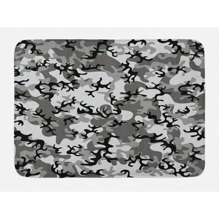 Camo Bath Mat Camouflage Concept Concealment Artifice Hiding
