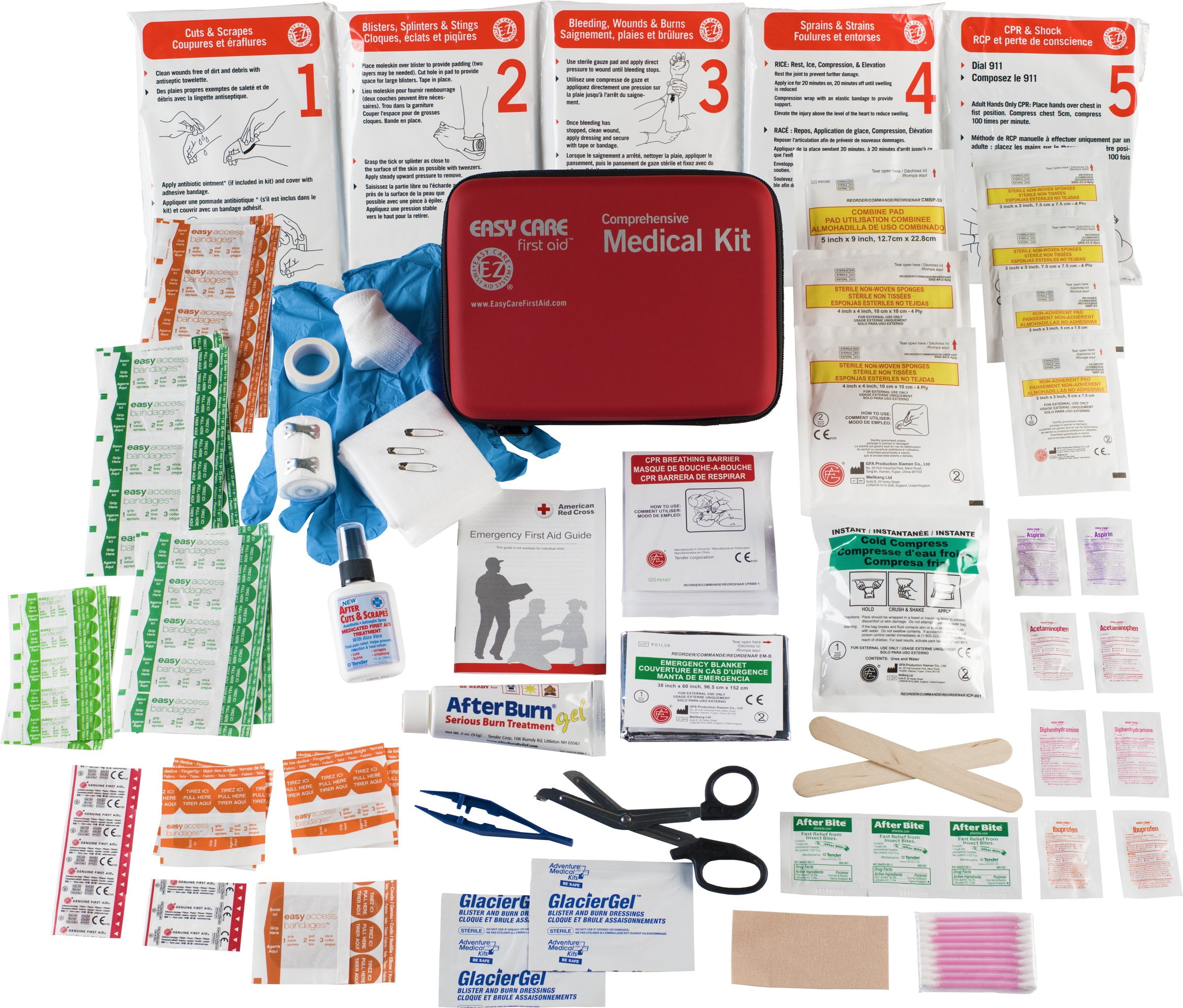 Easy Care Comprehensive Medical Kit, 1.3 Pound