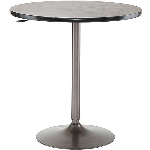 Adjustable Bistro Table, Oyster Grey