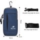 thumbnail image 3 of Bolsa De Brazalete Para Correr Bolsas de brazo para correr de PU Elástico impermeable portátil para deportes al aire libre (Azul), 3 of 7