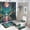 Ship-4, variant on Fantasy Ship Print Shower Curtain Set 4-Set Magical Night Scene Moonlight Bathroom Decor Set Includes U-Mat ,Floor Mat ,Toilet Cover Mat ,Shower Curtain with 12 Hooks,72inx72in