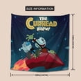 thumbnail image 3 of The Cuphead Show Tapestry Luxury Wall Hanging Tapestries Decor For Bedroom Living Room Dormitory Mural Blanket 59x59in, 3 of 8