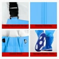 thumbnail image 7 of Gelikeya Toddler Rain Pants Kids Boys Girls Waterproof Pants Rain Bib Overall Mud Proof Suspender Overalls Rain Suit Blue 2-3 Years, 7 of 7