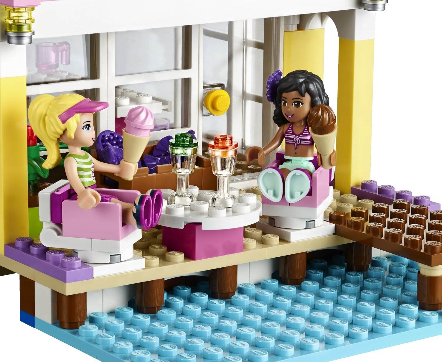 LEGO® Friends Stephanie's Beach House Kids Building Playset - 369 Piece | 41037 - image 5 of 9