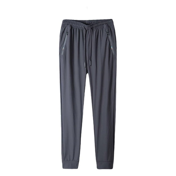 Bjutir Men'S Pants Men Women Lightweight Joggers Pants Dry Running Hiking Pants Workout Track Pants With Zipper Pockets