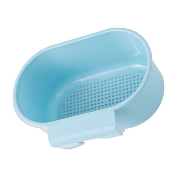 Matsuzay Colador de fregadero ovalado de PP, repuesto para colgar en la cocina, restaurante, fruta, verdura, cocina, filtro de residuos, cesta Cocina y Comedor