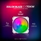 thumbnail image 4 of Kit 3 Ventiladores Gamer Balam Rush EOLOX BLAZE EX70KW 120mm ARGB Diseño Cuadrado Rainbow 1200RPM Blanco 3 Pin Controladora BR-937979, 4 of 6