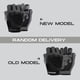thumbnail image 4 of Guantes de entrenamiento LIFECT Essential para levantamiento de pesas en el gimnasio, negros, 4 of 8