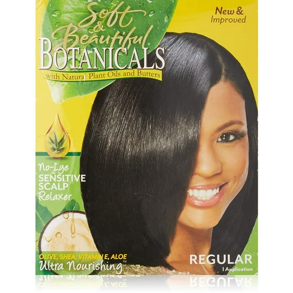 Soft & Beautiful Botanicals Relaxer Kit Regular