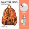 thumbnail image 3 of Summer Beach Palm Trees Book Bag - Waterproof & Ergonomic Backpack with Chest Strap, 3 of 3