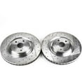 thumbnail image 2 of Power Stop Front Pair of Drilled and Slotted Brake Rotors JBR1377XPR, 2 of 4