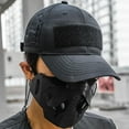 thumbnail image 2 of Niepce Inc Streetwear Baseball Caps Men Adjustable Black Fashion Hat Unisex Hip Hop, 2 of 7