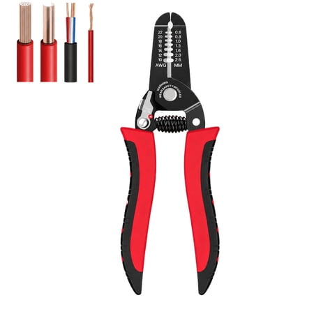 Wire Stripper, 3-rd Generation Wire Strippers or Crimping Tool, 5-IN-1 Wire Crimper or Cutter, 10-20 AWG Electric Wire, Multi-Function Hand Tools