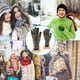 thumbnail image 5 of Guantes de invierno con pantalla táctil para mujer, cálidos, con dedos para pantalla, puños elásticos para mensajes de texto, guantes térmicos, 5 of 5