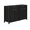 Black, variant on Hassch Buffet Cabinet with Storage, Sideboard Cabinet with 2 Drawers and 4 Doors, Farmhouse Coffee Bar Cabinet with Adjustable Shelves for Kitchen, Entryway, Living Room, Dining Room, White