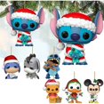 thumbnail image 3 of Decoración de PVC 2D de dibujos animados de Disney, Stitch, Mickey Mouse, mochila para niños, colgante, adornos de coche de dibujos animados, adornos colgantes de Navidad, 3 of 4