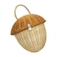 thumbnail image 5 of Cesta de ratán tejida Cesta de almacenamiento versátil Bolso de mano Cesta de flores práctica y portátil Cesta de picnic con asa, 5 of 9