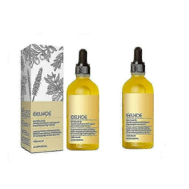 2PCS EELHOE Rosemary Hair Growth Essential Oil Hair Care Essential Oil Thick Hair G