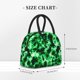 thumbnail image 2 of Disketp Green Tie Dye Bolsa Térmica para Almuerzo, Lonchera con Abertura Amplia y Gran Capacidad, Organizador Reutilizable para Mujeres, Hombres y Adultos, 2 of 6