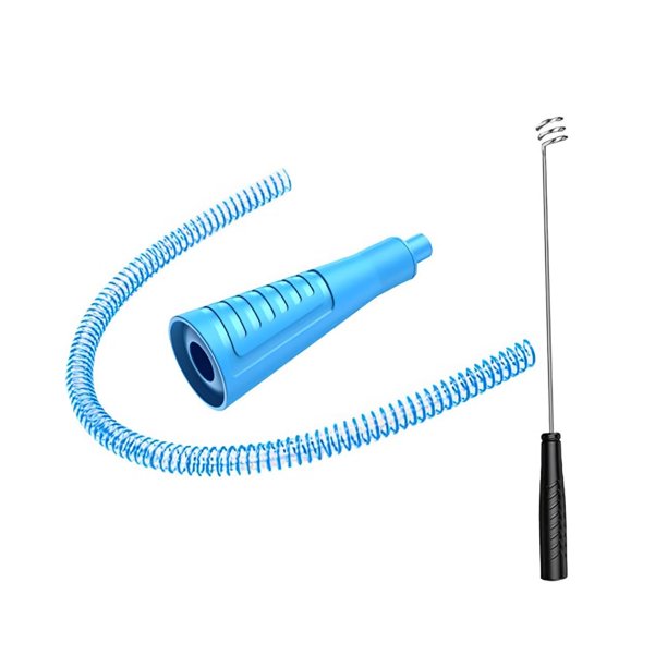 Maxfavor Lint Remover Brush Dryer Vent Trap Cleaner Kit Vacuum Hose Attachment Brush