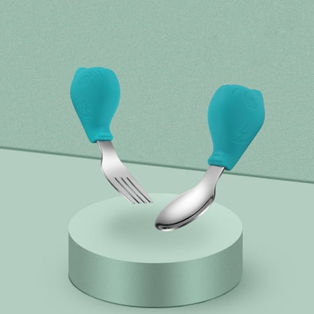 GOOHOCHY Baby Tableware Set 1 Set Silicone with .5 x 1.1 Inches