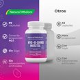 thumbnail image 3 of Natural Wisdom Myo D-Chiro Inositol 40:1 para Mujer 180 Cápsulas | Con Coenzima Q10, Hierro, Vitaminas B6, B12, D3 y Magnafolato | Suplemento Alimenticio para el Equilibrio Hormonal Femenino, 3 of 7