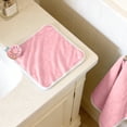 thumbnail image 4 of Hand Towels for Bathroom,Ultra-Lightweight Small Quick Dry Microfiber Travel Hand Towel Coral Fleece Towel for Kitchen with Hang Loop Soft Hand Face Towel Suitable for Kitchens and Bathrooms, 4 of 6
