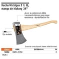 thumbnail image 2 of Hacha Michigan 3-1/2 Lb Madera 36' Truper 14958 Truper HM-3-2/2M, 2 of 2