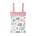 thumbnail image 4 of Bolsa para pañales Hugo Organizador 9,84' x 13,78' rosa blanco, 4 of 10
