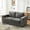 grey, variant on COZONY 70" Chenille Sectional Sofa for 2 w/ USB-C & USB, Side Pocket, Removable Covers, Living Room/Apartment
