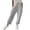 *Gray, variant on VBVC Women's Y2K Cotton-Linen Cargo Pants,Pull-On Streetwear for Women,Ladies Lightweight Sweatpants with Pockets,Beige,S-2XL