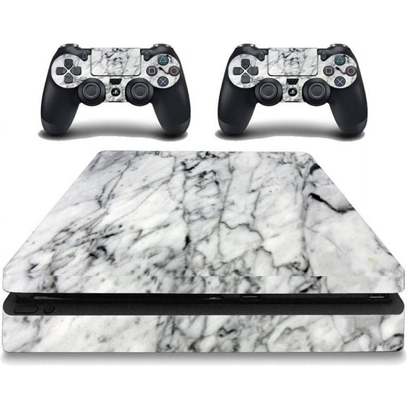 VWAQ Marble Skin PS4 Slim Skin Decal Playstation 4 Slim Cover Skins VWAQ-PSGC7 [video game]