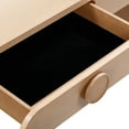 thumbnail image 5 of Moonrise Natural Ash 2-Drawer Vanity Desk, 5 of 5