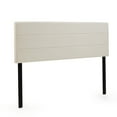 thumbnail image 2 of Rest Haven 3 Channel Mid-Rise Upholstered Headboard - King/California King, Cream, 2 of 6
