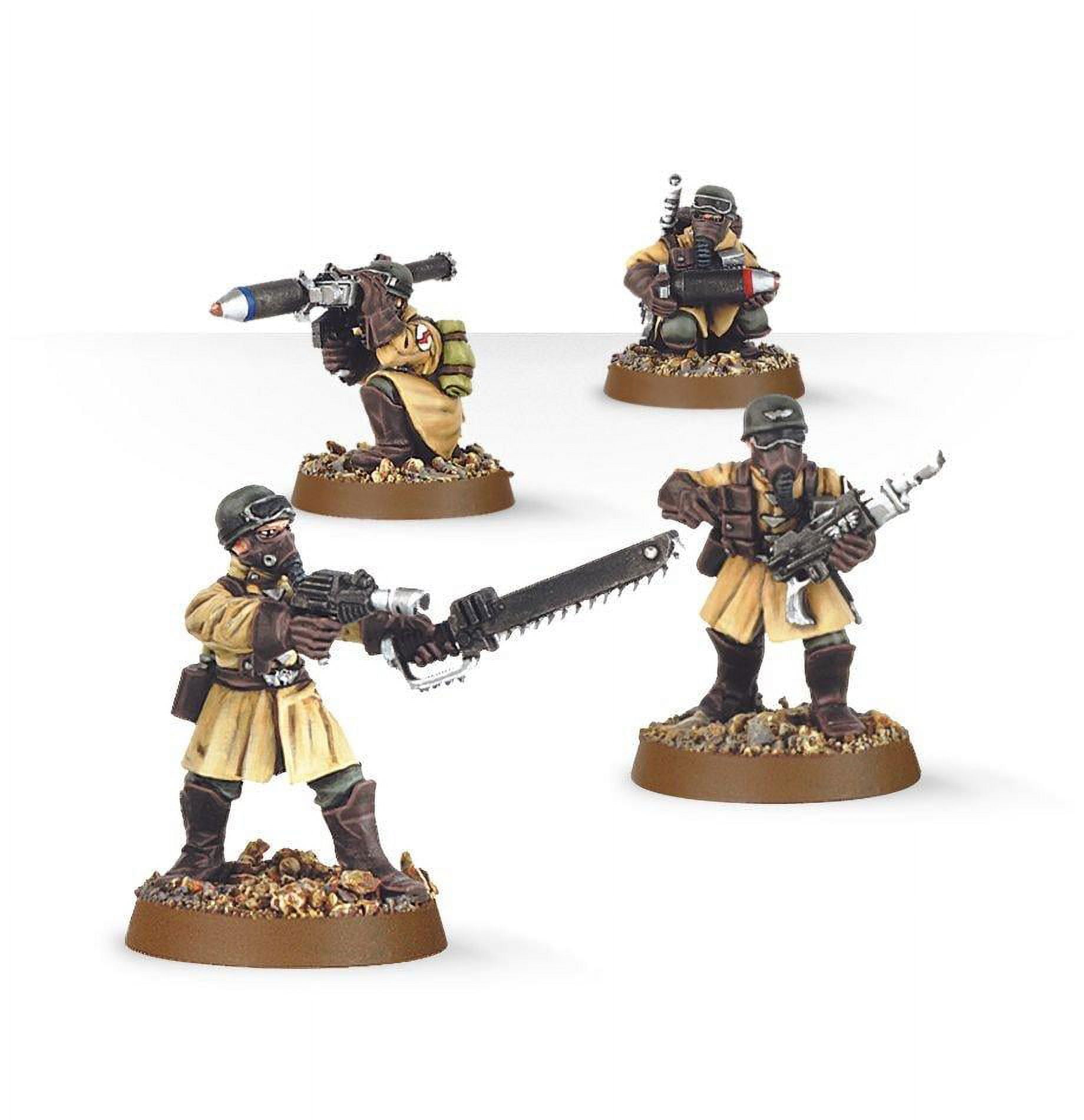 Warhammer 40,000 Astra Militarum Steel Legion Squad