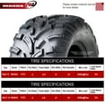 thumbnail image 5 of Wanda ATV/UTV tires (2) 25x8-12 Front & (4) 25x11-12 Rear 6PR, Set 6, 5 of 10