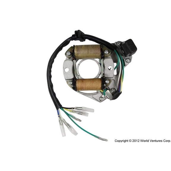 Stator - 50 to 110cc ATV (33mm Center Hole, 6 Loose Wires) - ATV, Dirt Bike