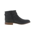 thumbnail image 4 of Clarks Womens Camzin Dime Leather Block Heel Ankle Boots, 4 of 5