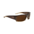 thumbnail image 2 of SPY Optic Piper, Rectangular Wrap Sunglasses, Color and Contrast Enhancing Lenses, Bronze Fade - Bronze Polarize Lenses, 2 of 2
